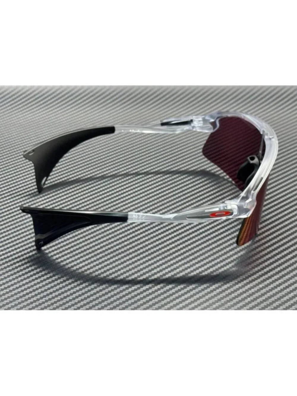 New Oakley Men Matte Clear Sunglasses 61-21-137